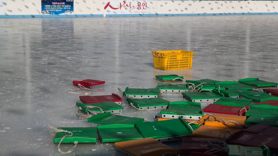 신나는 용인시청 눈썰매장에서의 일요일 오후 풍경 6