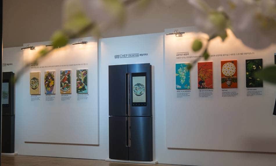 2017년 삼성 패밀리허브_냉장고안으로 들어온 예술_예술을 품은 패밀리허브-7613
