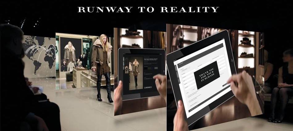 버버리 디지탈 마케팅 사례_Runway to reality fashion 패션