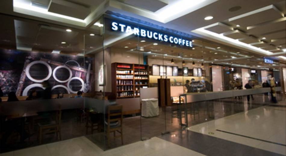 중국 스타벅스 최초 매장이었던 중국 국제 무역센터내 스타벅스 매장 Starbucks china World Trade Center Beijing Store