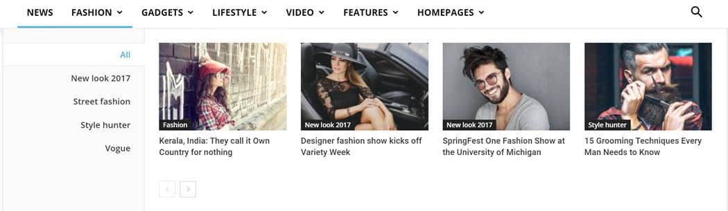 Newspaper 8 최적화_메가 메뉴 적용