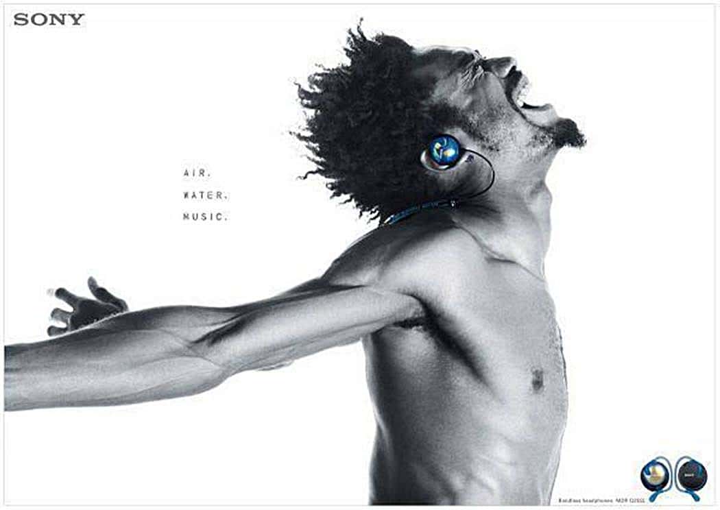 소니 헤드폰 광고 2003 Boy 02