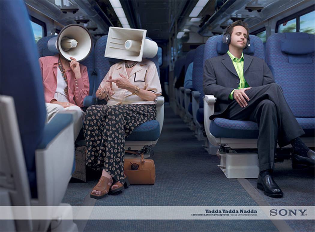 소니 헤드폰 광고 2006 Train