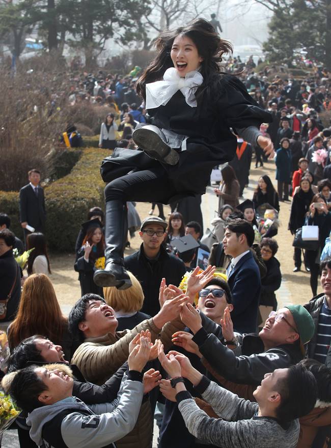 연세대학교 졸업식장 풍경 2015022401204_2