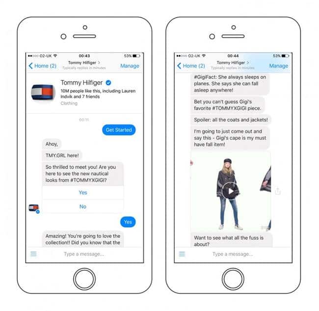 타미 힐피거(TOMMY HILFIGER)가 도입한 챗봇 타미걸 Tommy Tmygrl iphone-1200x1170