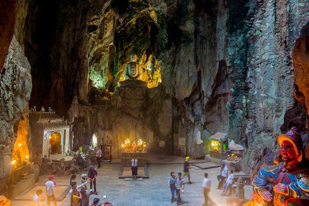오행산(마블 마운틴) 후옌콩(Huyen Khong- 玄空) 동굴 내부-5972