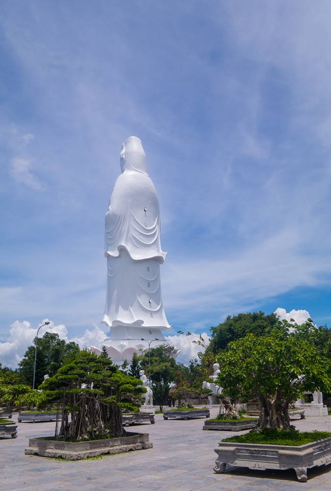 린응사 뒤에서 바라본 해수관음상(Lady Budda) -6070