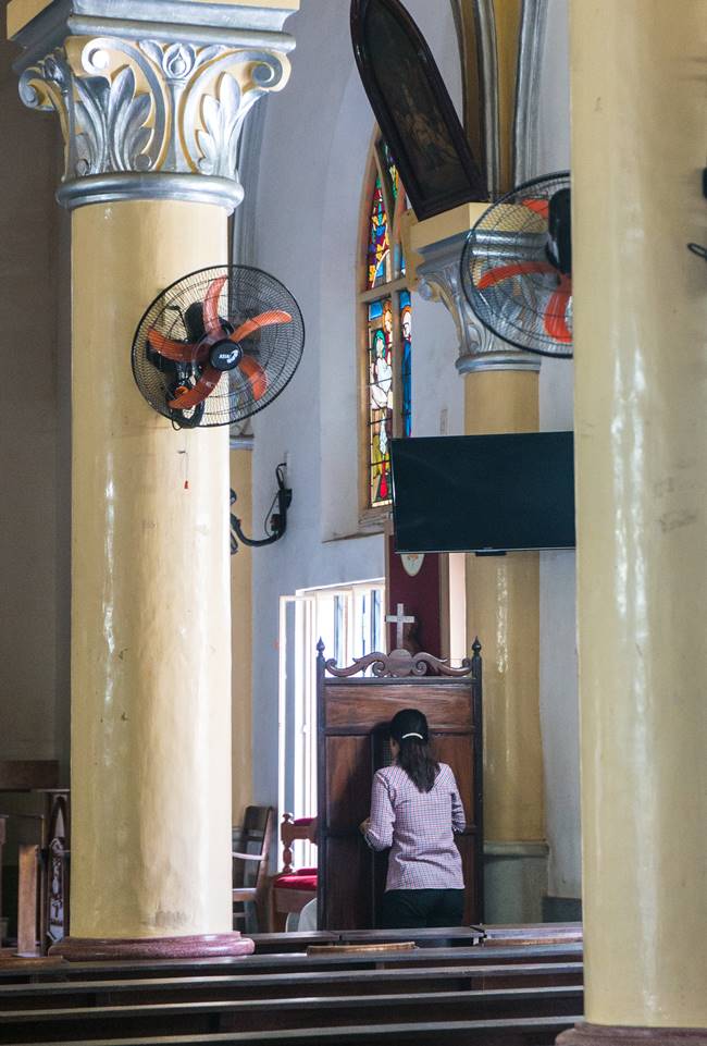 베트남 다낭 여행 - 다낭 대성당 내부 풍경