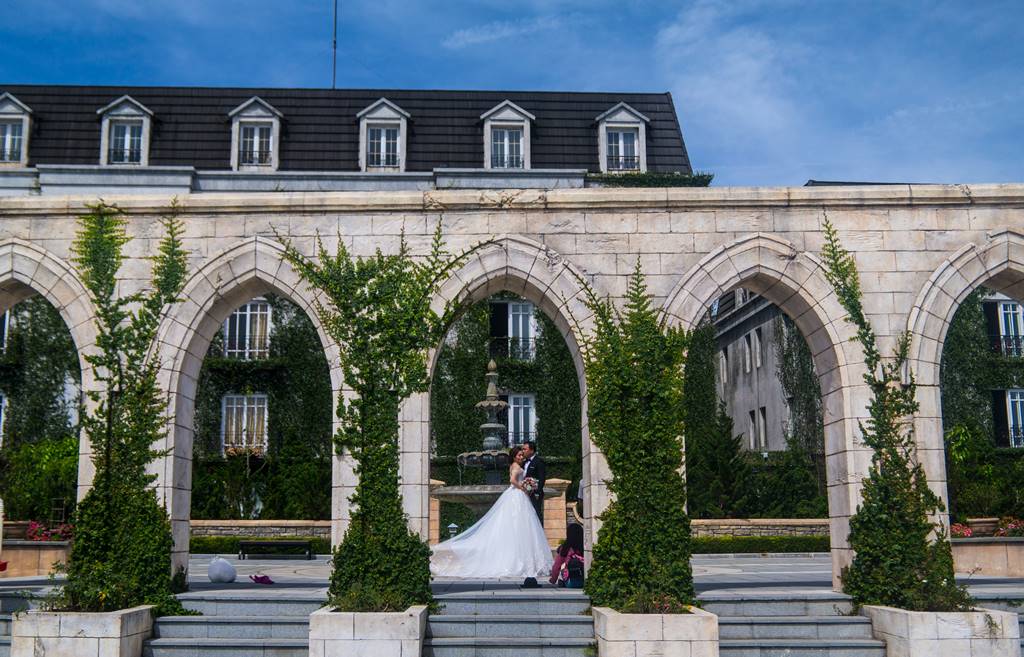 베트남 다낭 여행 - 바나 힐(Bana Hill) Happiy Garden 웨딩 촬영-4091