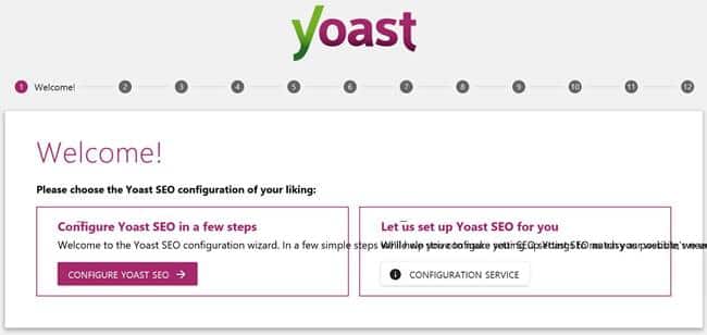 워드프레스 Yoast 플러그인 세팅 1단계