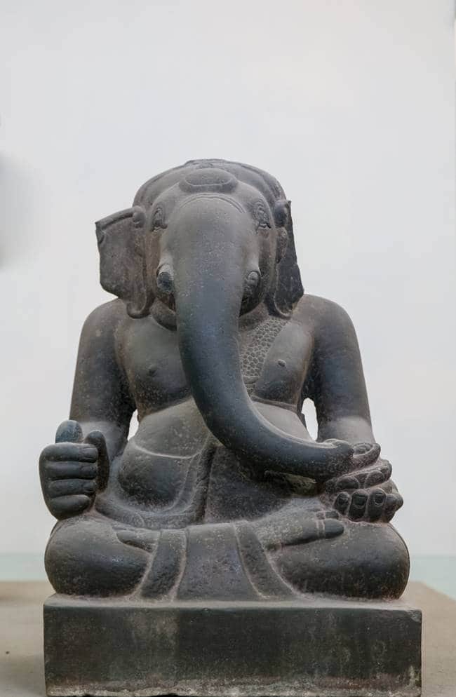 참 조각 박물관 - 힌두교 코끼리신 가네사-6236