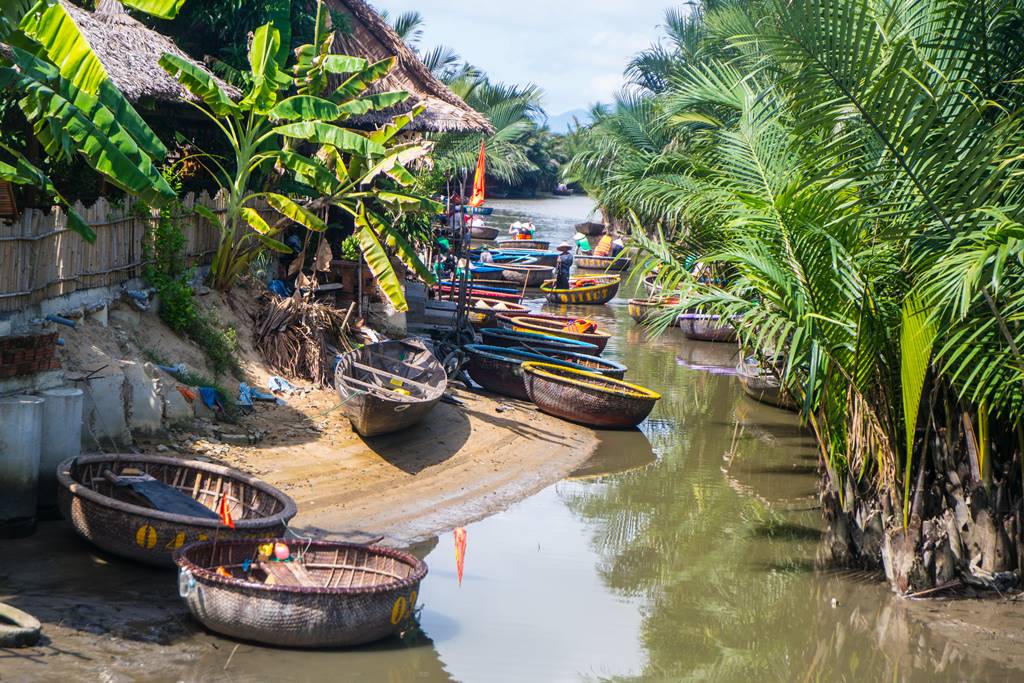 트남 다낭 여행 - 전통배 퉁버이(Thung Boi 바구니보트)-4937