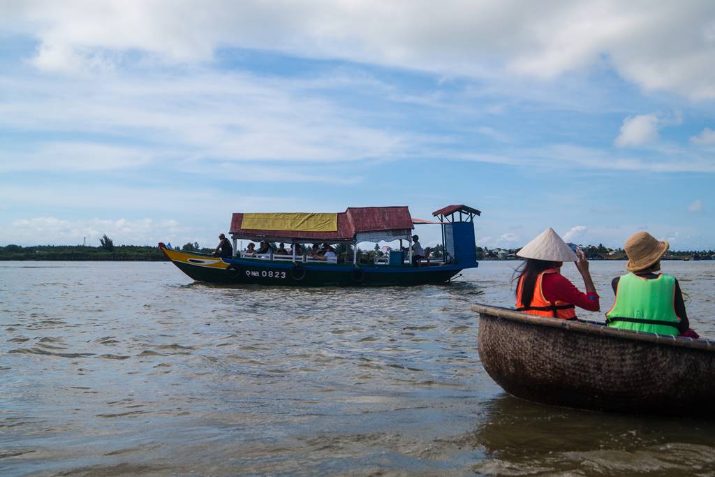 트남 다낭 여행 - 전통배 퉁버이(Thung Boi 바구니보트)-5168