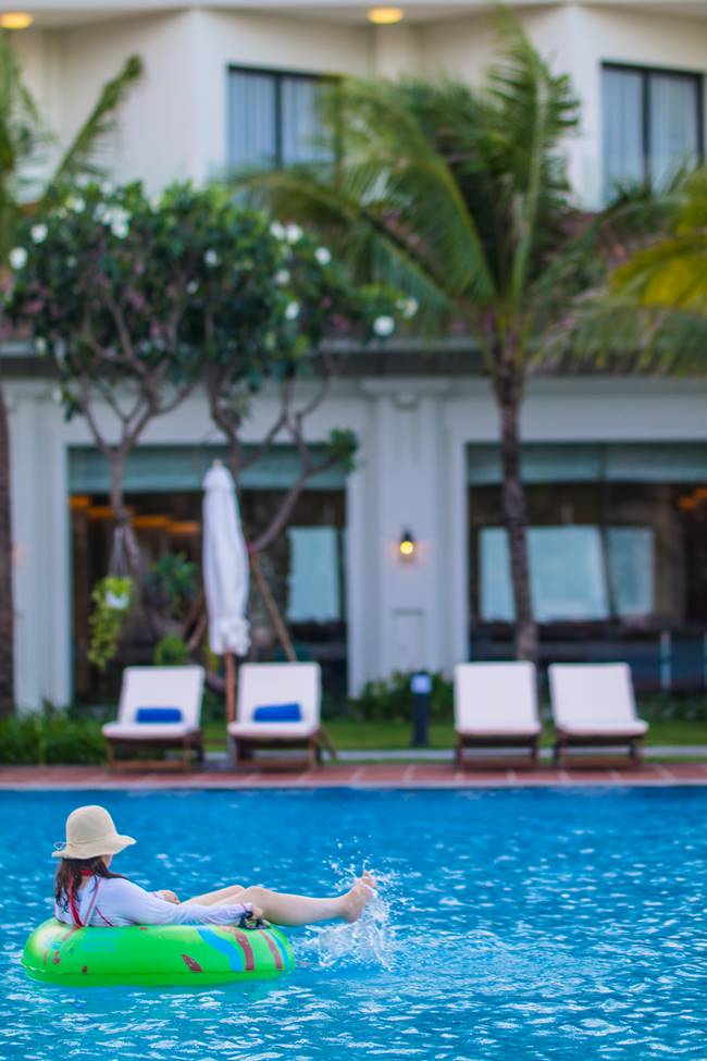 빈펄 호이안(Vinpearl Hoi An) 리조트 수영장 풍경