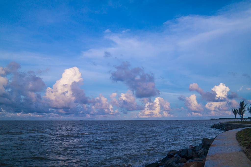 빈펄 호이안 앞 바다