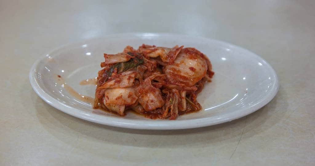 용인 신갈 총각칼국수 내부 김치-7287