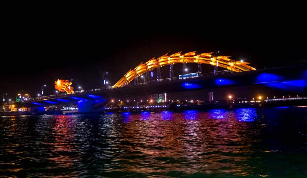 베트남 다낭 한강 용다리 야경 01