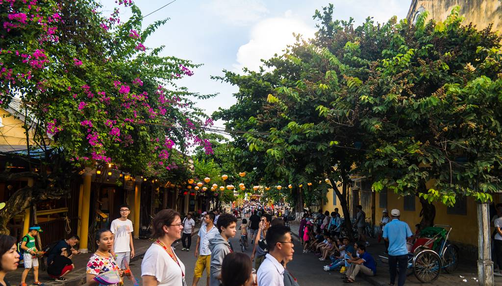 호이안 거리풍경