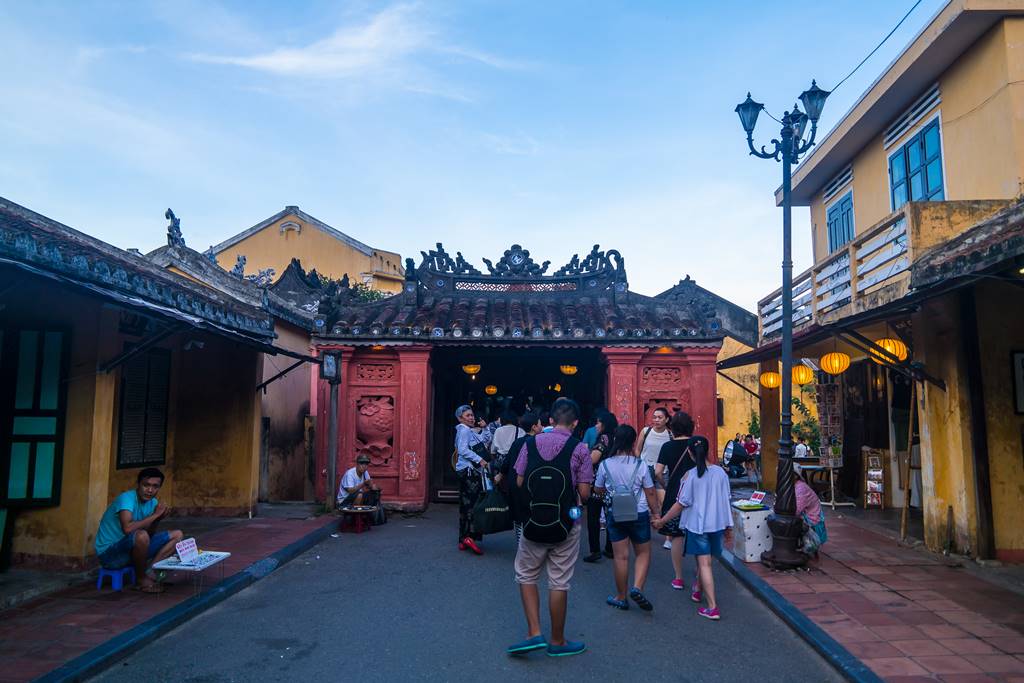 호이안 내원교(Japanese Covered Bridge) 반대편 입구-5612