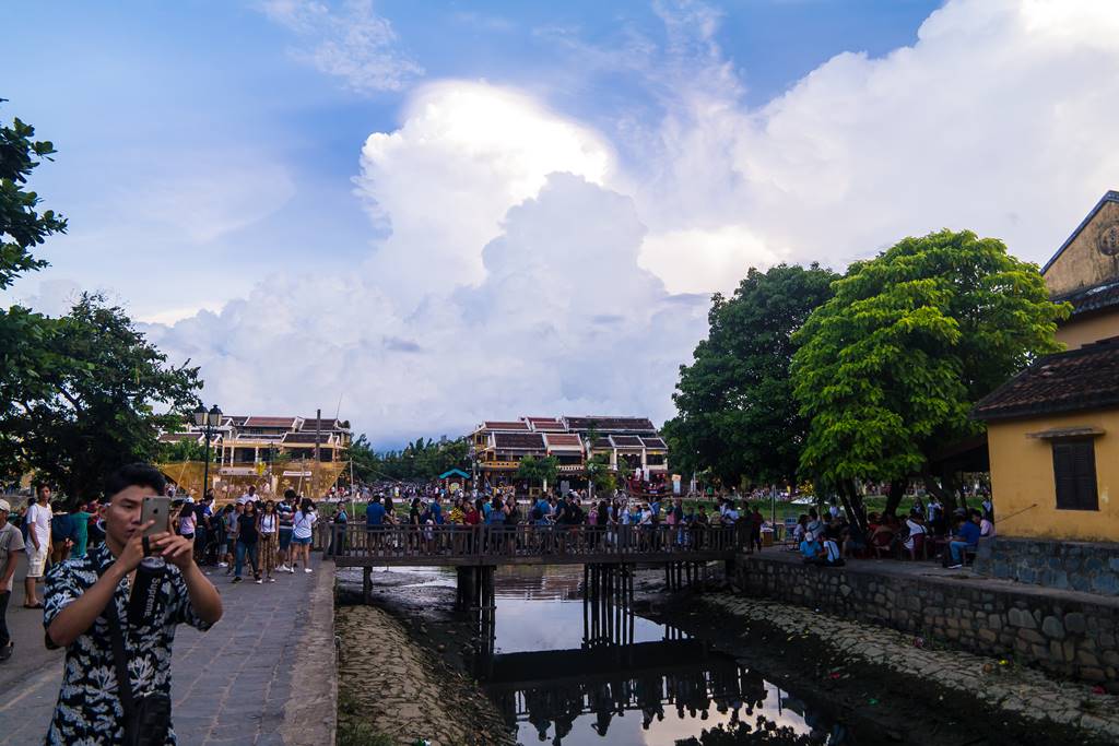 호이안 내원교(Japanese Covered Bridge) 앞 풍경-5594
