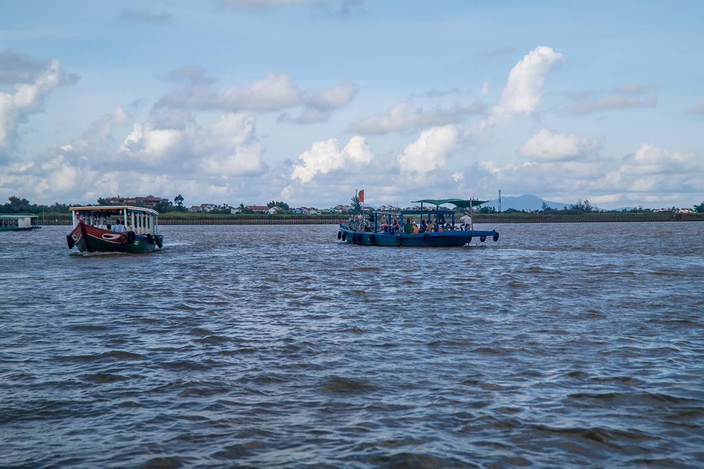 호이안 투몬강 풍경