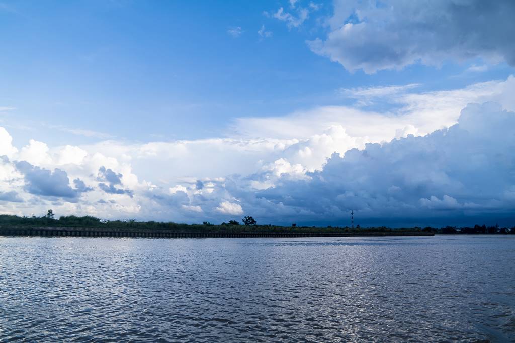 호이안 투몬강 풍경