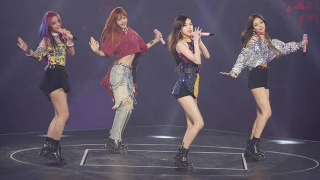 블랙핑크 공연 모습