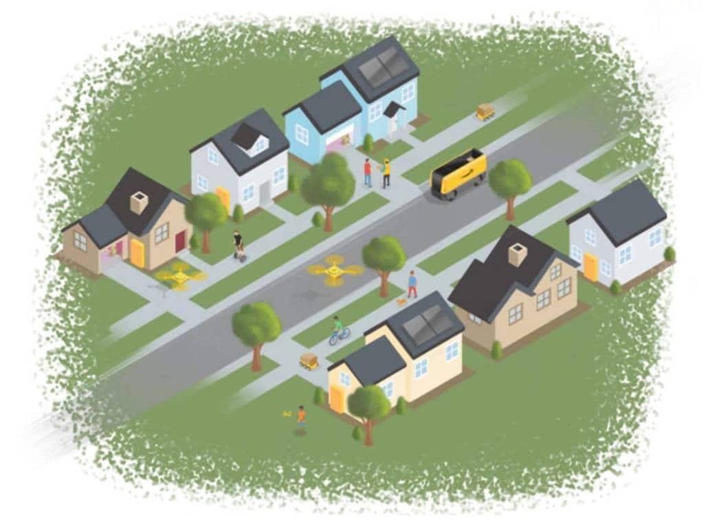 아마존과 홀푸드가 그리는 미래_드론이 배달하는 풍경 Wild vision of what Amazon could do with Whole Foods.webp