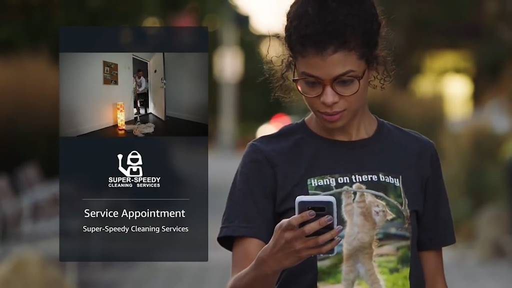 아마존 키 서비스(Amazon key Service) 홍보 영상 이미지 - 청소서비스 02