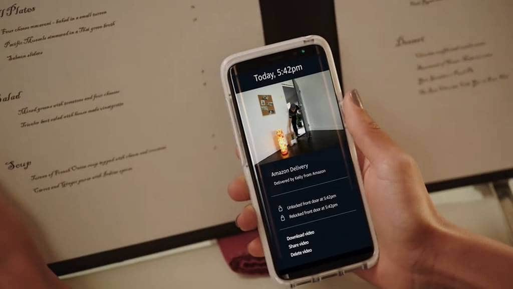 아마존 키 서비스(Amazon key Service) 홍보 영상 이미지 04