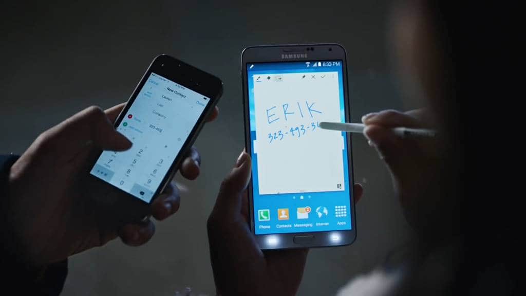 아이폰을 비웃는 갤럭시노트8 광고 Samsung Galaxy Growing Up.mp4_20171108_001336.039