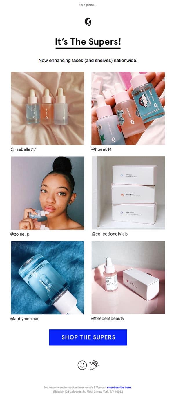 글로시에 이메일 마케팅 사례 Glossier Email Marketing Case Study08