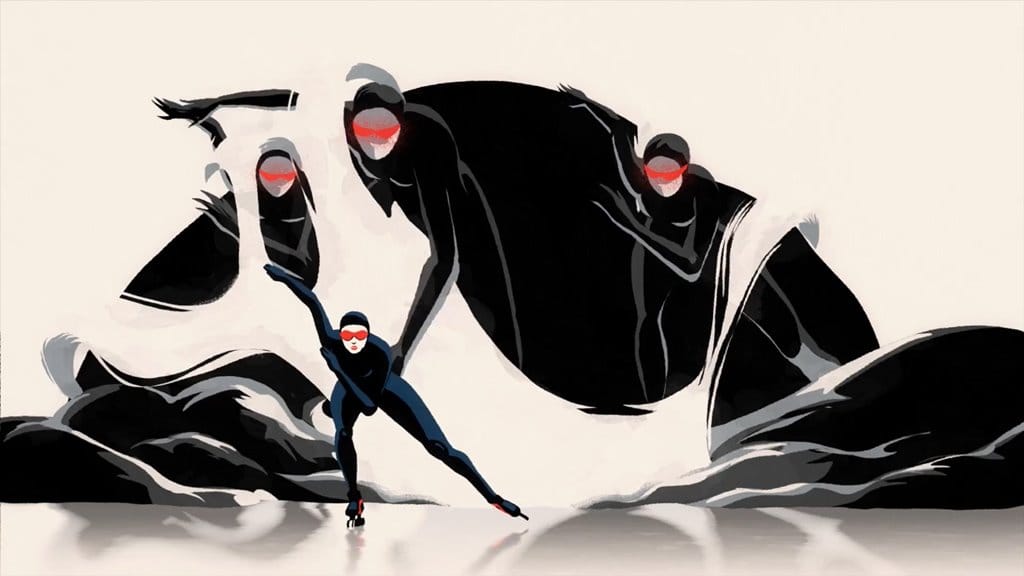 에니메이션이 멋진 BBC 평창 올림픽 광고 - The Fearless are Here 4