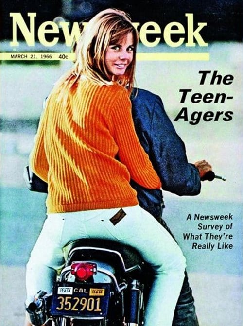 1966년 4월 21일 뉴스위크 표지 틴에이저 The Teen Agers