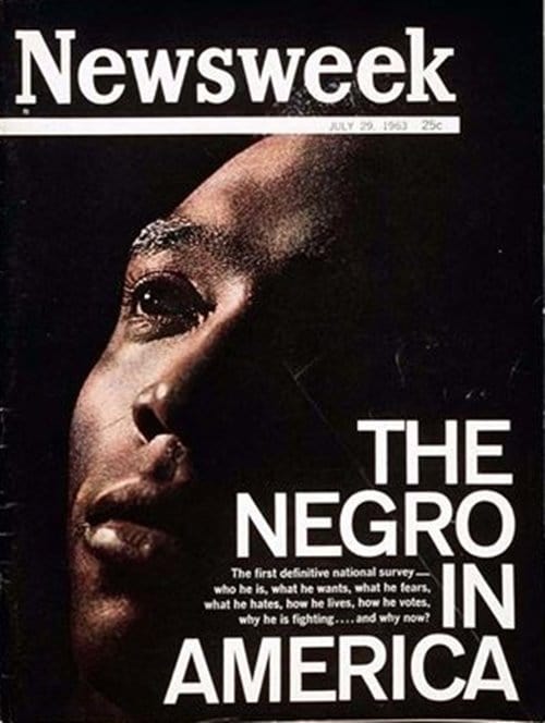 뉴스위크의 유명한 커버들 Newsweek's Iconic Covers 1963년 6월 29일 미국의 흑인 The Negro in America