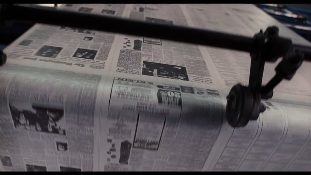 더 포스트(The Post) 영화의 아날로그적 장면들 002