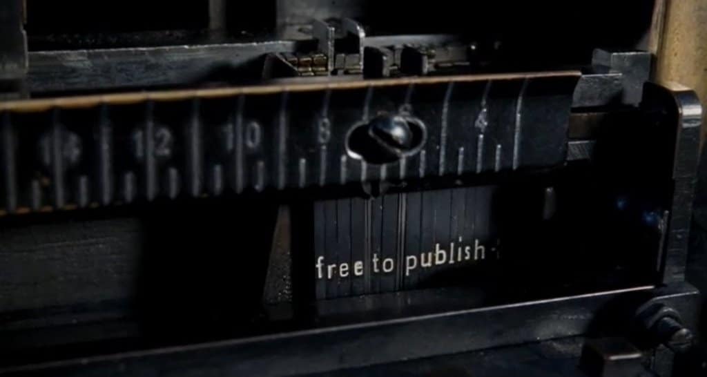 더 포스트(The Post) 장면