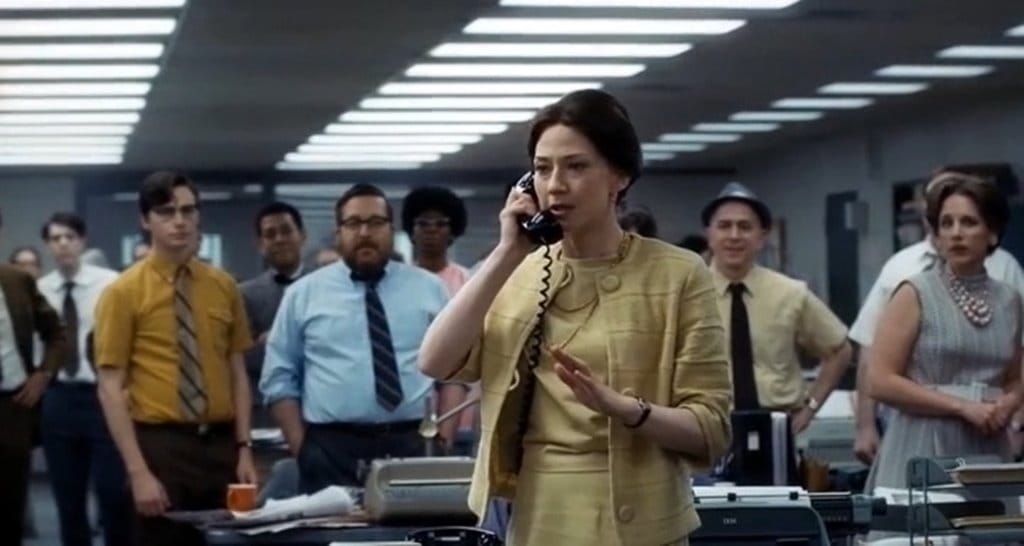 더 포스트(The Post) - 대법원 Hugo Black 판사의 의견을 읽어 주는 장면 