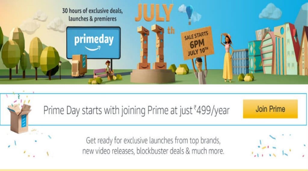 인도 아마존 프라임 데이 및 프라임 멤버쉽 499 Cr 프로모션 Amazon prime day Amazon prime membership india