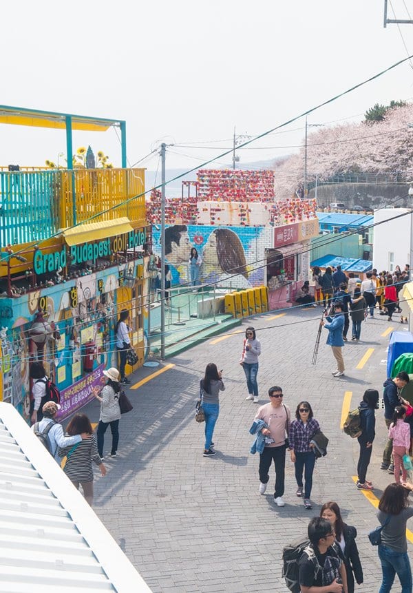 산타페 TM과 함께 벚꽃이 만발하던 어느 봄날의 부산 여행 35 부산여행_감천문화마을 거리 풍경-3380