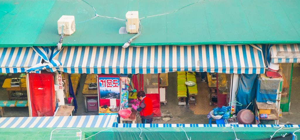 산타페 TM과 함께 벚꽃이 만발하던 어느 봄날의 부산 여행 40 부산여행_자갈치시장 주차장에서 바라본 풍경-2128