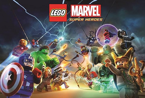 레고와 콜라보한 마블 슈퍼 히어로 비디오 게임 Lego Marvel Video game
