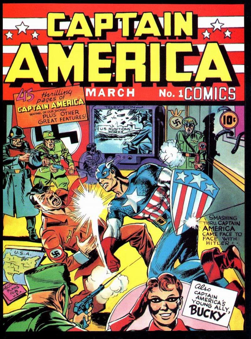 마블 코믹스 캡틴 아메리카 Marvel Comics Captain America-1 (1)