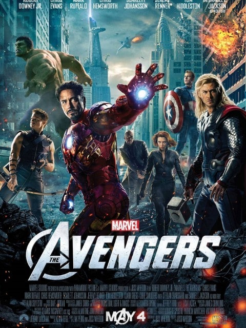 2012년 개봉 마블 어벤저스 포스터 2012 Marvel Avengers Poster