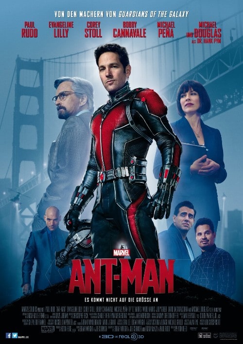 2015년 개봉한 마블 시네마틱 유니버스 앤트맨 포스터 Marvel Ant Man Poster