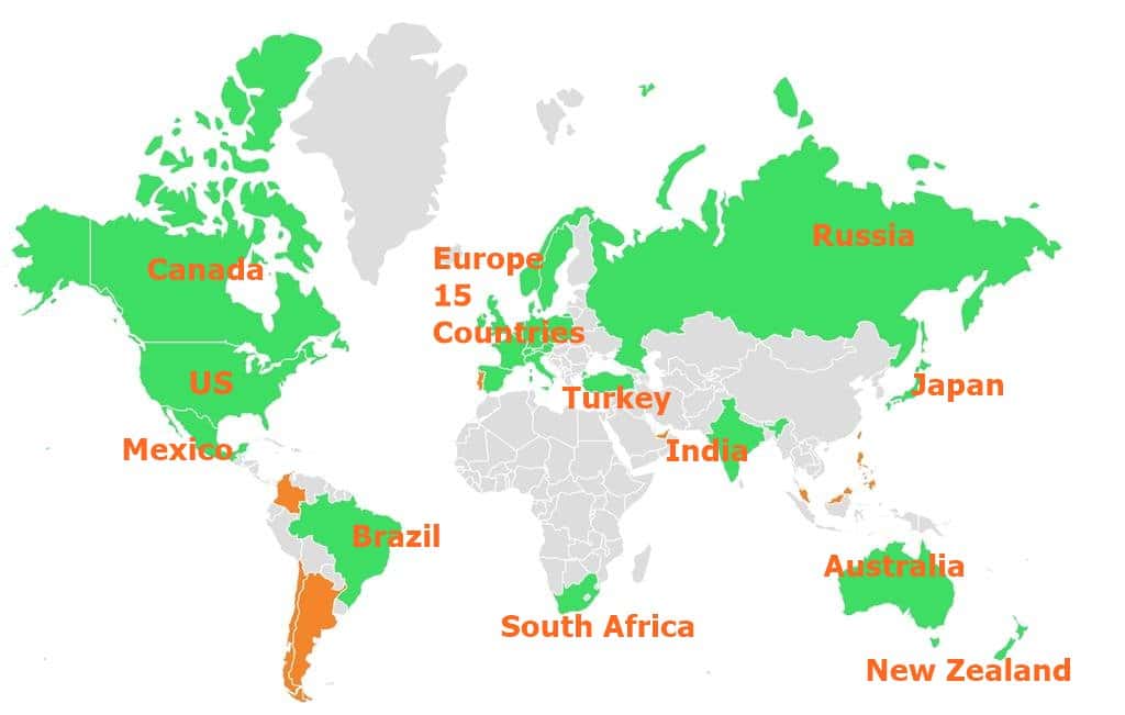구글 쇼핑 운영 국가 Google shopping