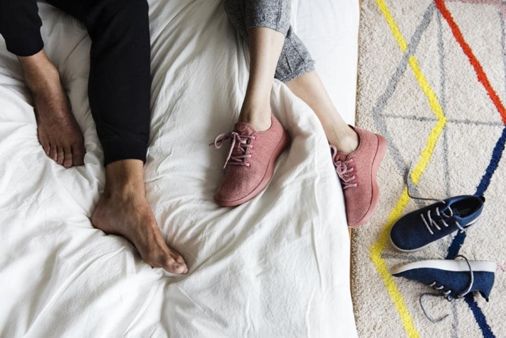 올버즈 침대 편안함 이미지 Allbirds bed