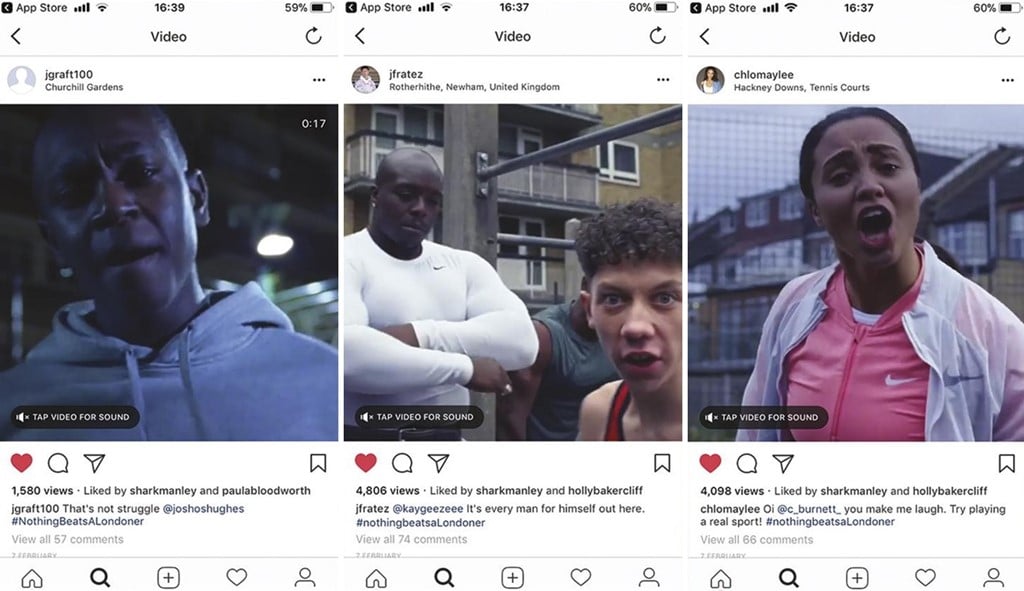 2018 칸 영화제 그랑프리 나이키 Nothing Beasts a Londoner 인스타그램04-horz