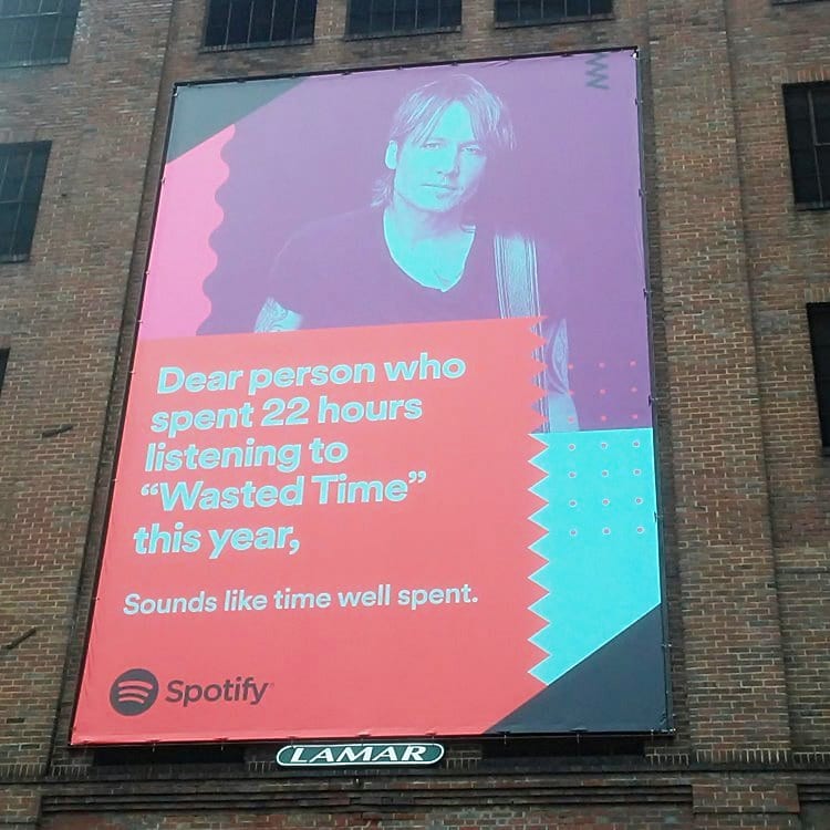 스포티파이 광고 캠페인 THANKS 2016, IT'S BEEN WEIRD 16