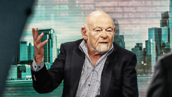 Property magnate Sam Zell is a critic of what he regards as WeWork hype, calling its model 'not new'
